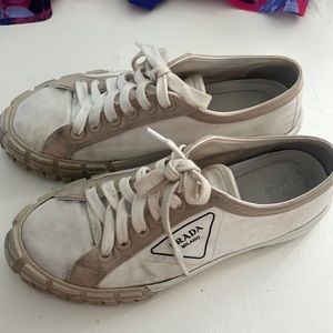 Used Prada sneakers